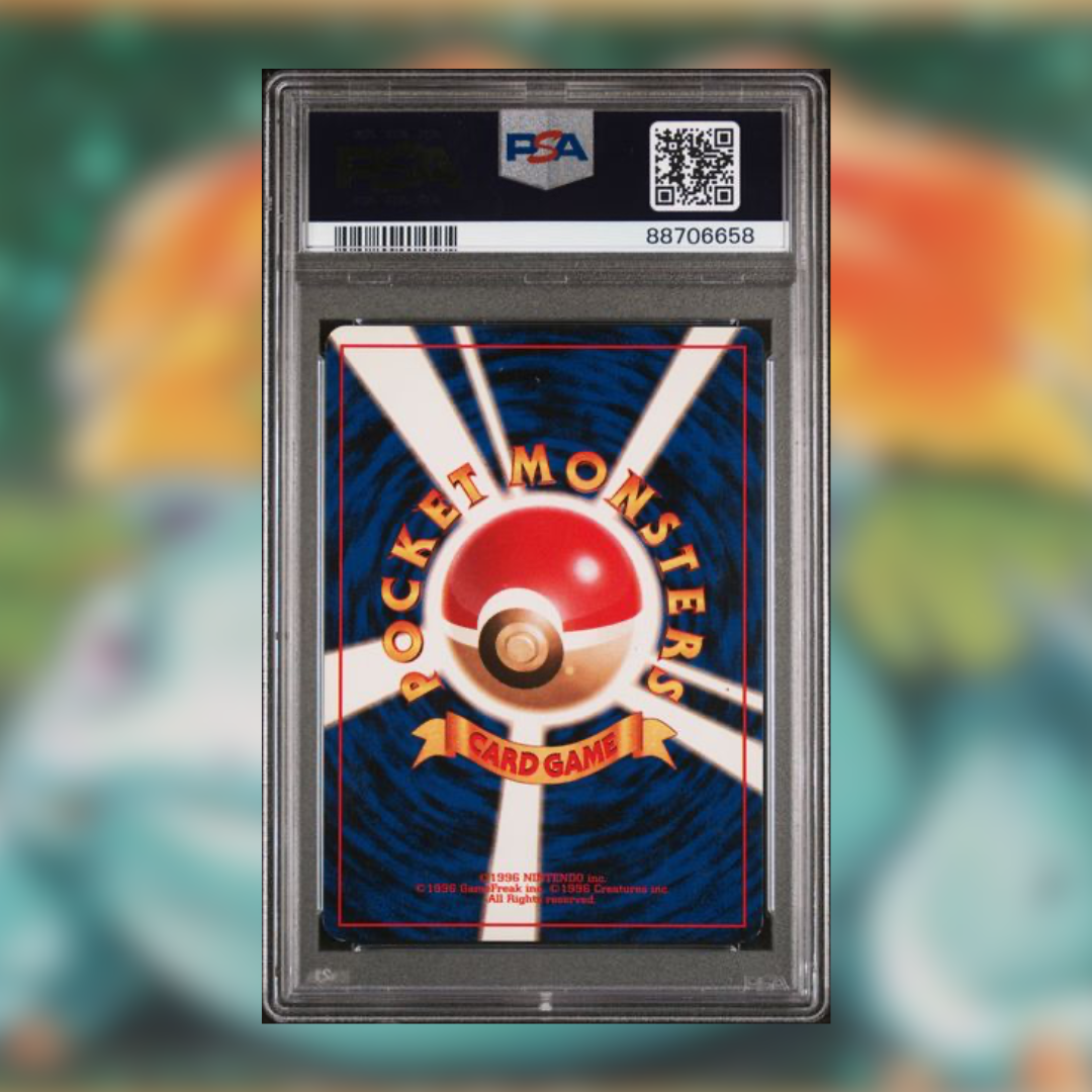 1996 Pokémon Japanese Basic No Rarity Symbol Venusaur 68 PSA 8