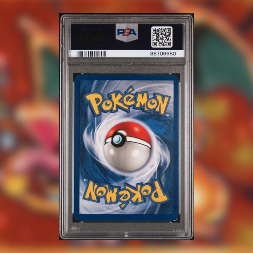 1999 Pokemon Game Charizard-Holo Shadowless 4 PSA 5