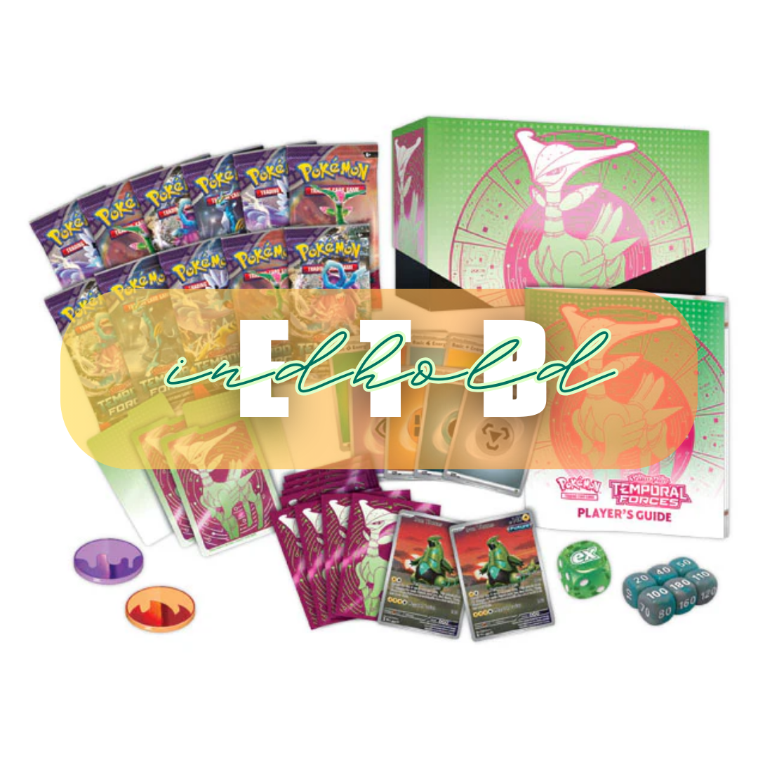 Pokémon TCG -  Temporal Forces Iron Leaves Elite Trainer Box